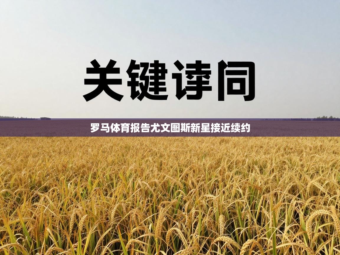 罗马体育报告尤文图斯新星接近续约 第1张