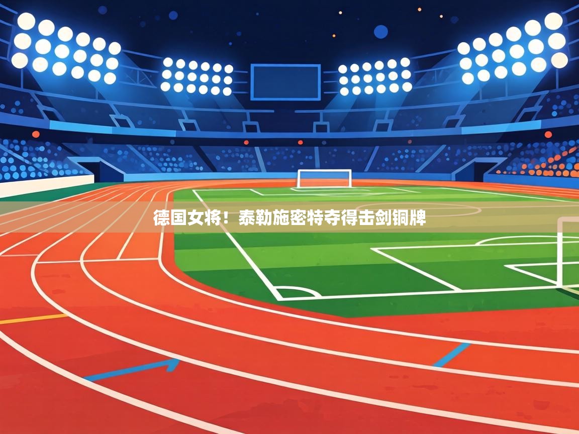 德国女将！泰勒施密特夺得击剑铜牌  第1张